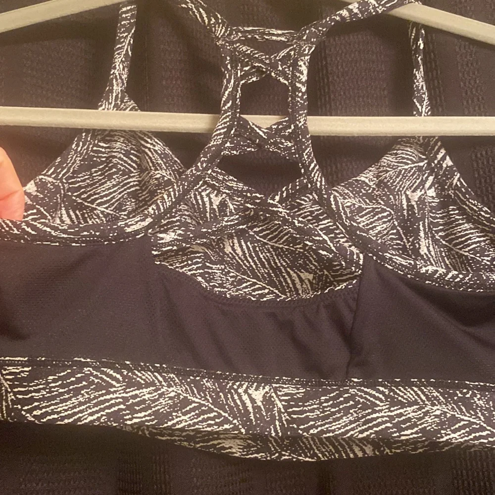 all in motion Leaf Pattern Sports Bra